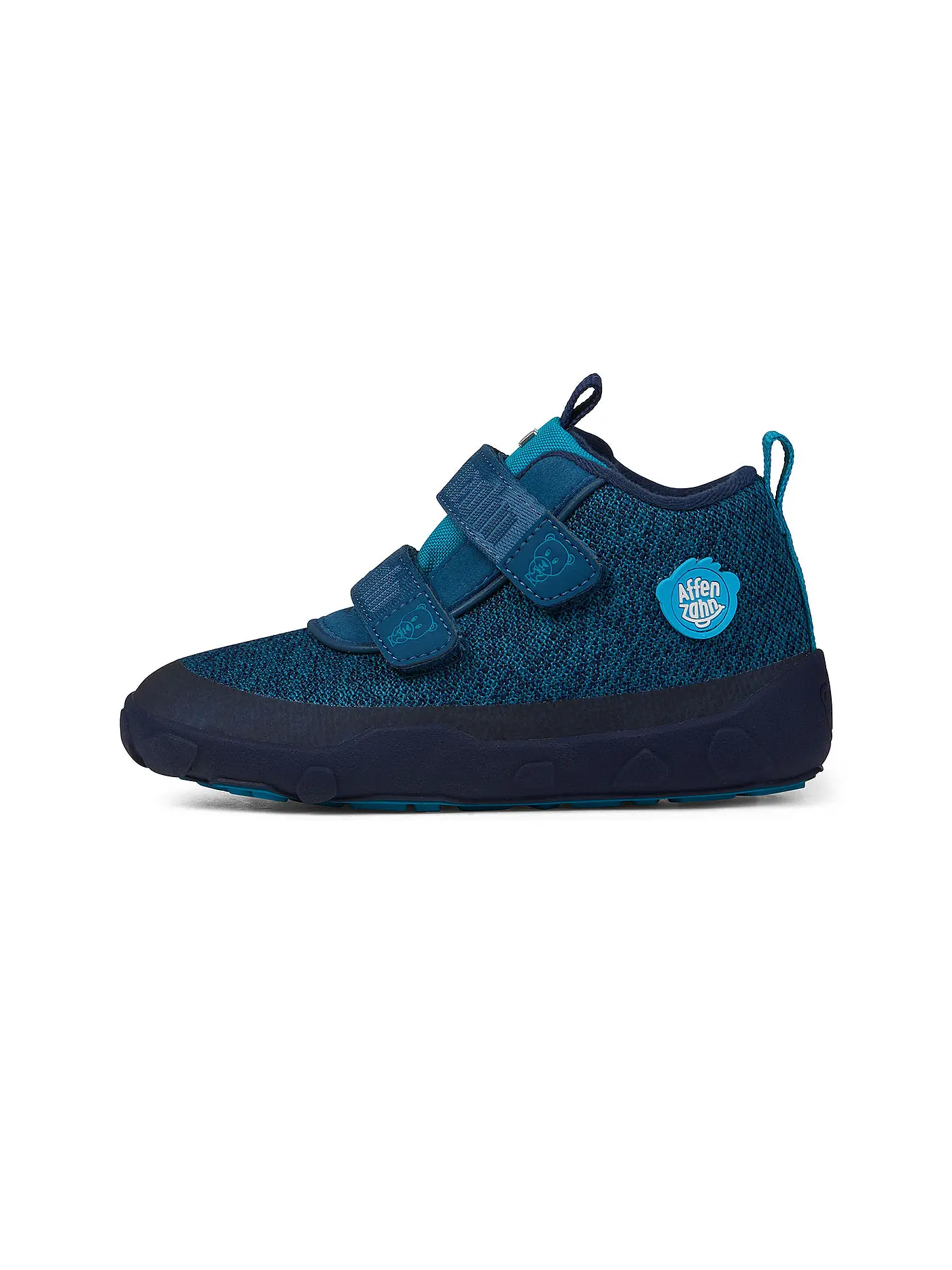 AFFENZAHN | Kinder Barfußschuhe - Übergangsschuh KNIT HAPPY Bär | 